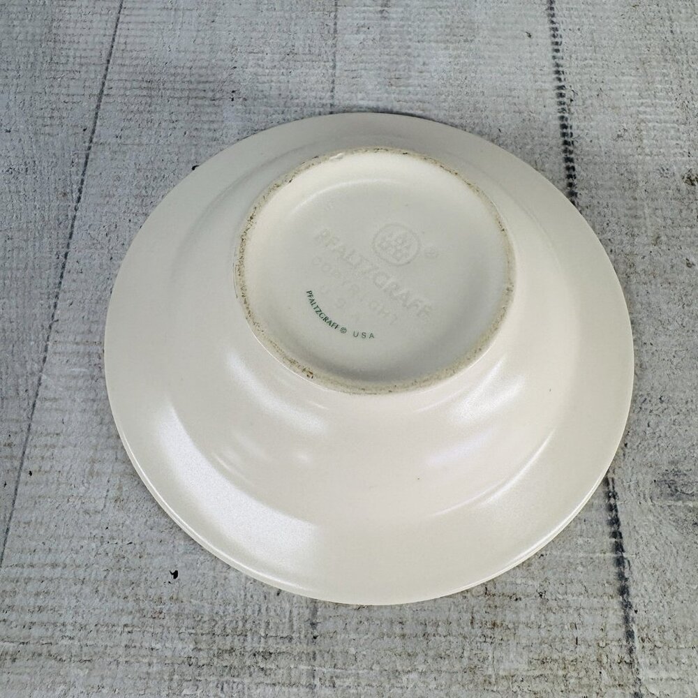 Pfaltzgraff NATUREWOOD Herbs Garden Watercan Stoneware Fruit Sauce Bowls Set 3 - Picture 3 of 16